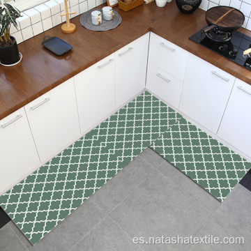 Estera de pie impermeable de cocina casera simple